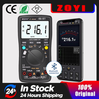 ZT-300AB Bluetooth Digital multimeter Tester Multi Testers True RMS Tester Automatic Mode Counts Measures Voltage Current Resist