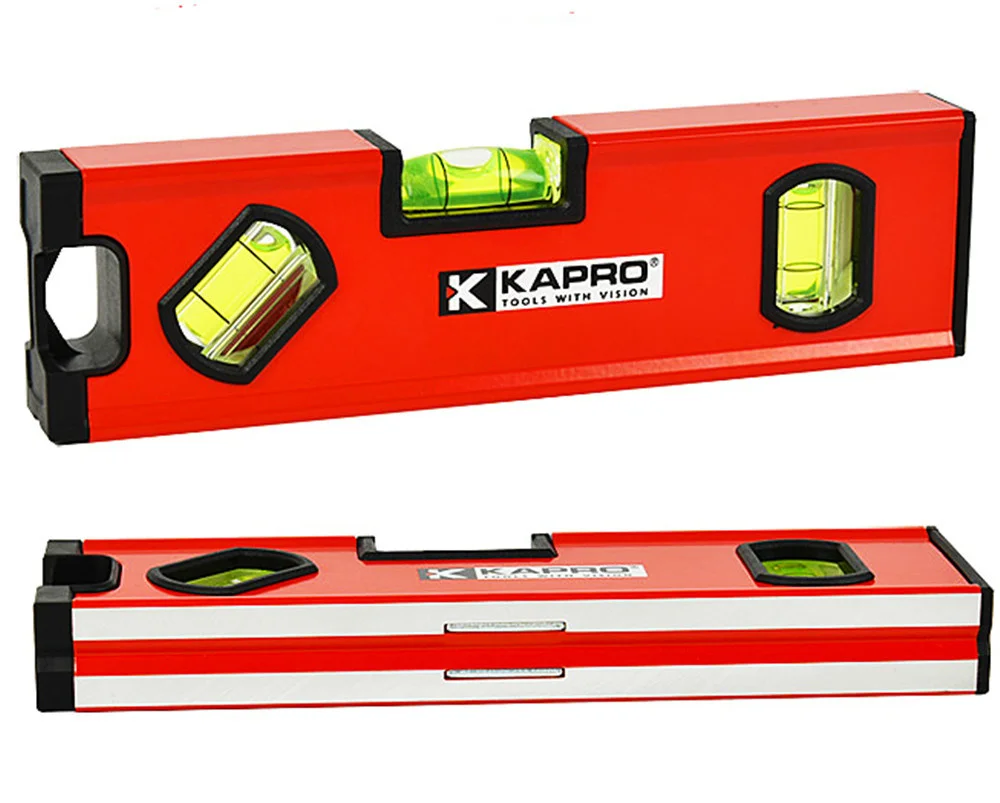 Kapro-tragbare magnetische Wasserwaage, Nivellierwerkzeug für den Aluminiumbau, Messwasserwaage, 10 cm, 15 cm, 20 cm – Detail 17