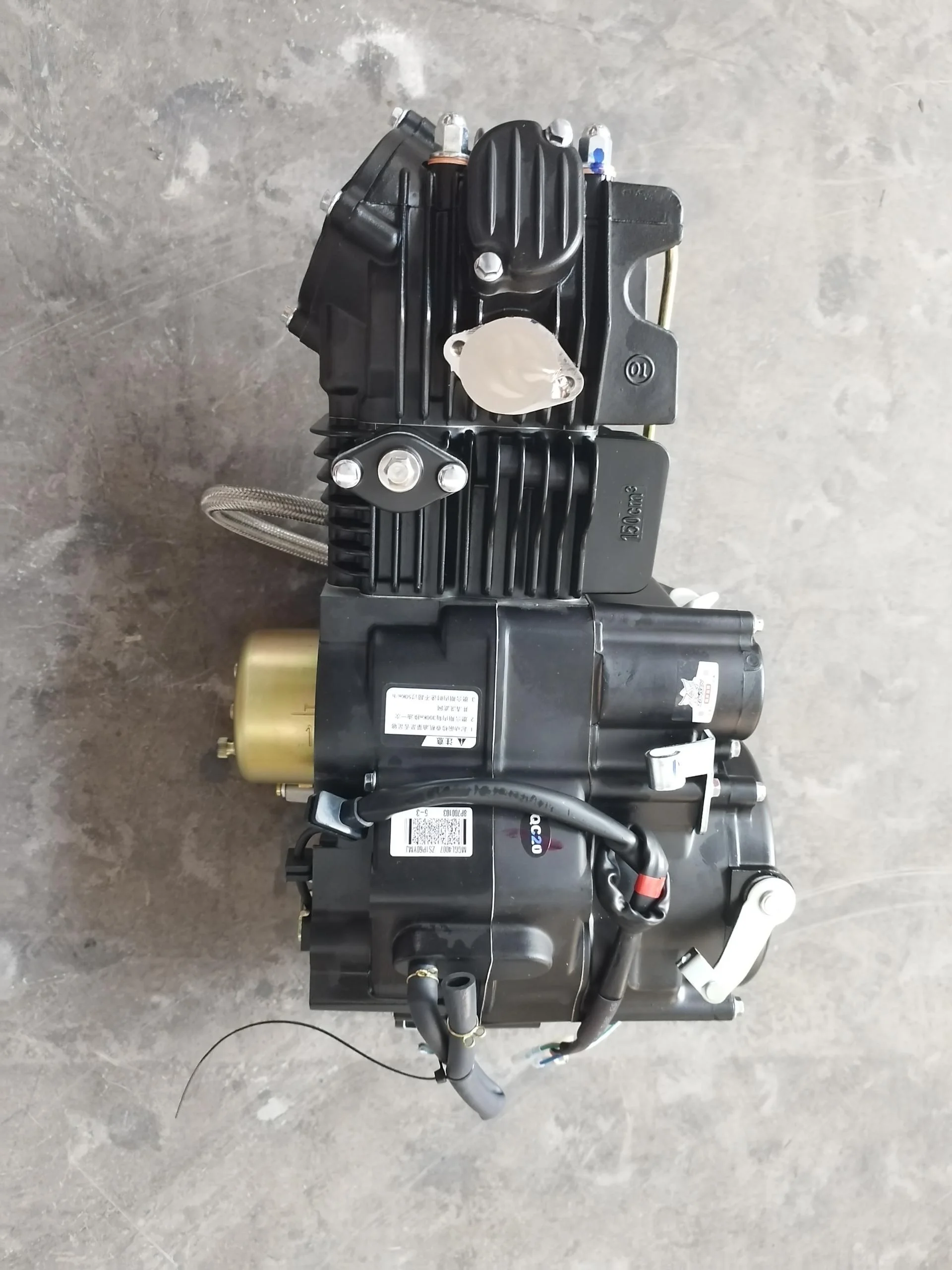 Engine 150cc Engine Assembly   W150-G Dirt Bike Engine ZS1P62YMJ-2 Zs150cc