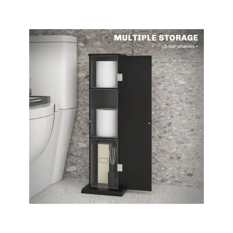 خزانة تخزين الحمام - تصميم أنيق للمساحة المنظمة، مثالية للاستخدام المنزلي والمكتبي #3