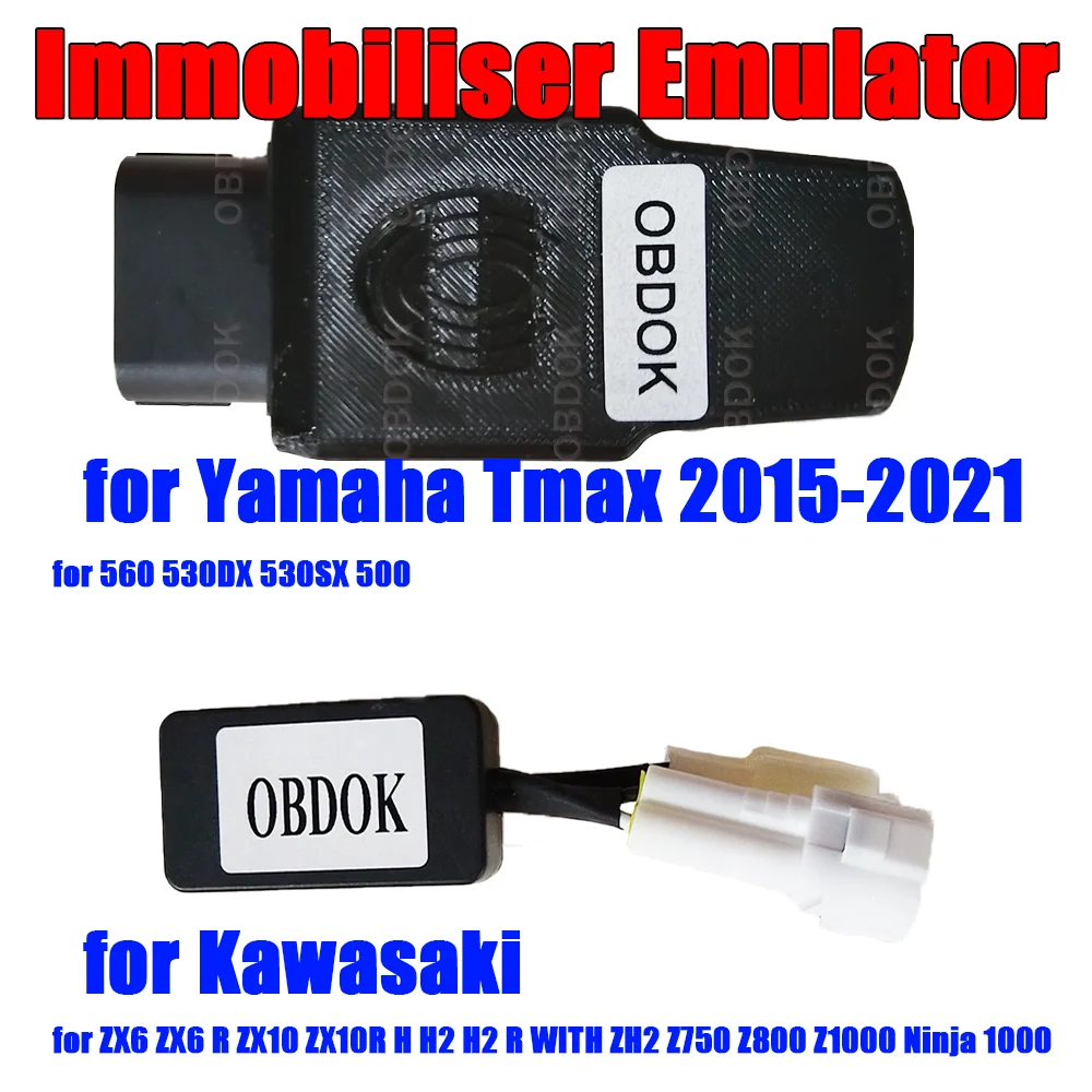 

Immobiliser Emulator for Kawasaki motorcycles for Yamaha Tmax 2015-2021 for 560 530DX Bypass Emergency Start Wide Compatibility