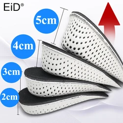 Height Increase Invisible Insoles For Feet 2/3/4/5cm Height Lift Adjustable Cut Shoes Heel Insert Taller Height Insole For Shoes