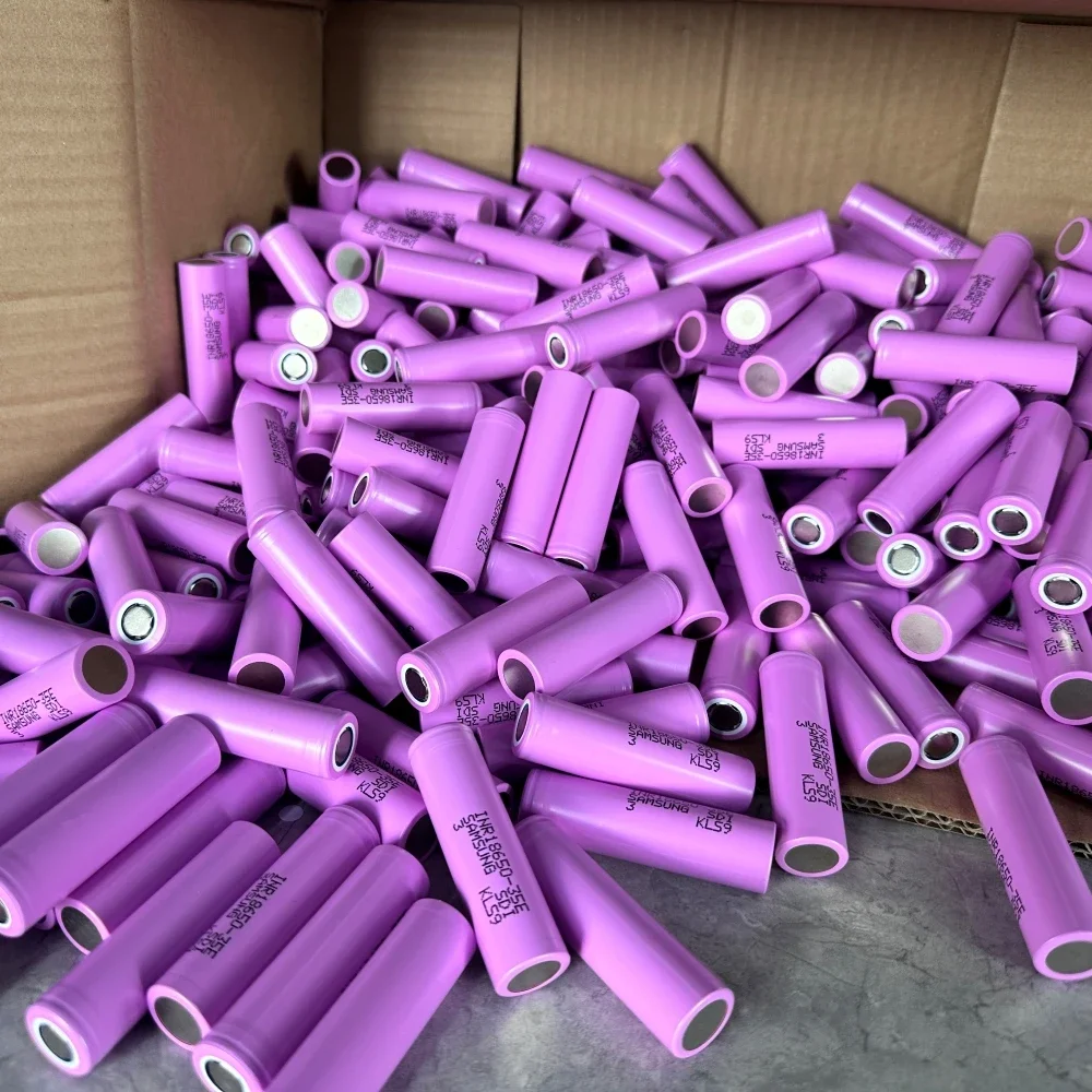 100%Original 35E 20A Discharge Rechargeable Battery 3500mAh INR18650 35E 1-200pcs For Flashlight batteries 3.7V Li-Ion Battery