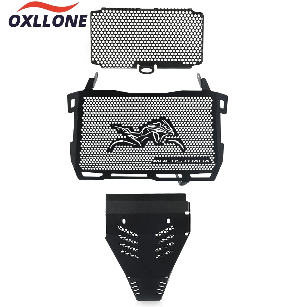 

Radiator Grille Guard For Ducati MultiStrada V2 S 2022-2023-2024 Motorcycle Accessories V2 950 S Engine Oil Cooler Protection