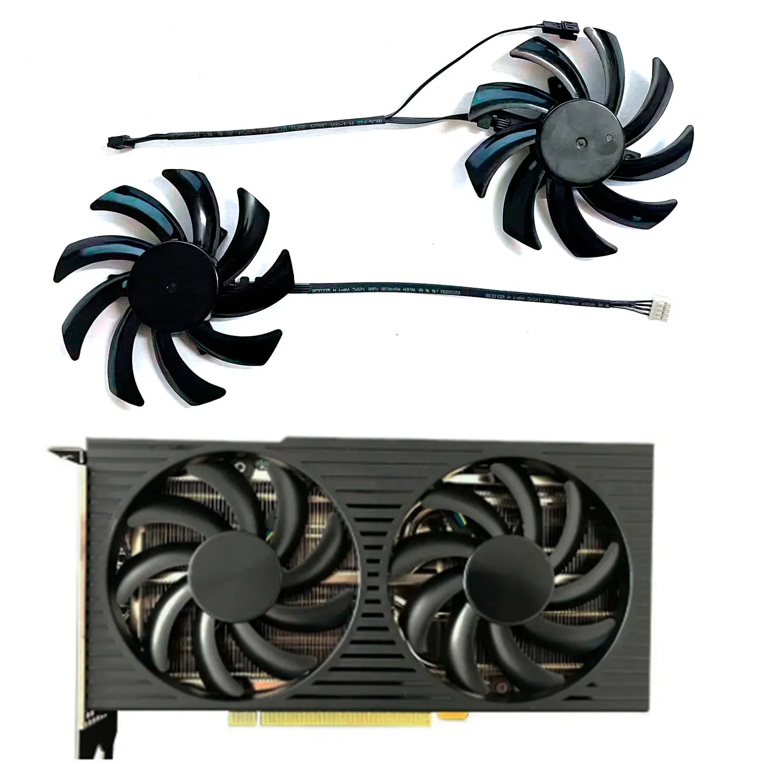 4PIN 82mm FDC10H12D9-C CPU FAN For Lenovo/Dell/HP RTX 3060 TI OEM Graphics Card Fan Replacement Cooling Fan