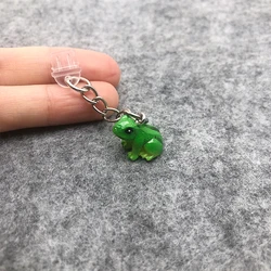 Adorable Practical Mini Resin Frog Dust Plugs Accessories for Mobile Phone, Tablets, Laptops, USB-C/Type C& Lightening Port