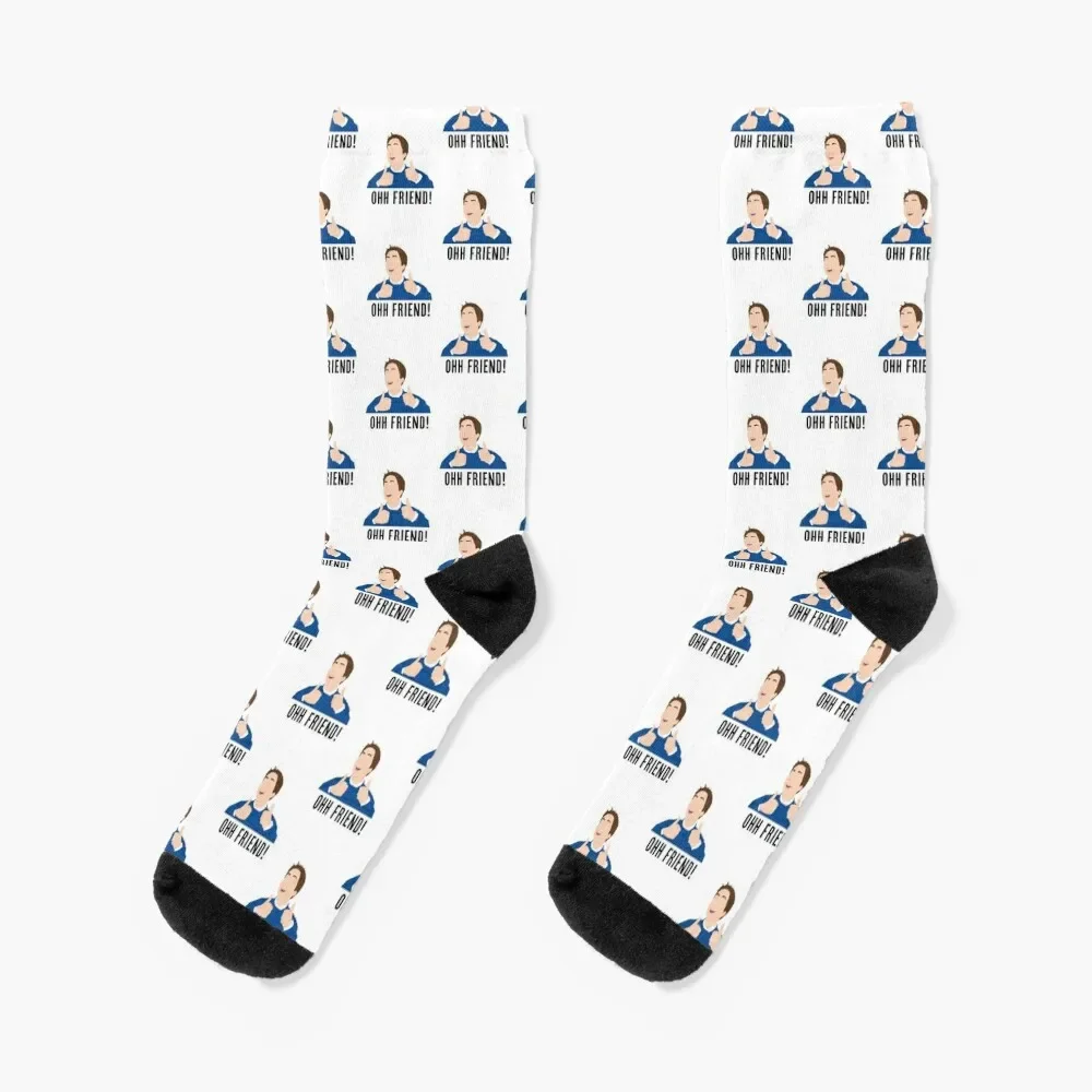 

Simon Ooh Friend Quote Socks men cotton high quality Climbing Non-slip halloween Designer Man Socks Women's