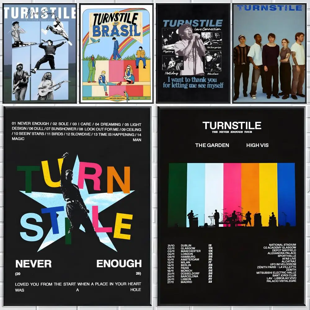 Póster de Singer Turnstile, póster clásico e impresiones artísticas para pared, adecuados para salas de estar, dormitorios y el hogar.