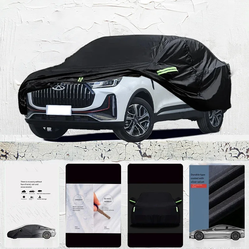 

For Chery-Tiggo-7-plus Auto Anti snow Anti dust Anti-uv Anti peeling paint And Anti Rainwater 210t Car cover protection