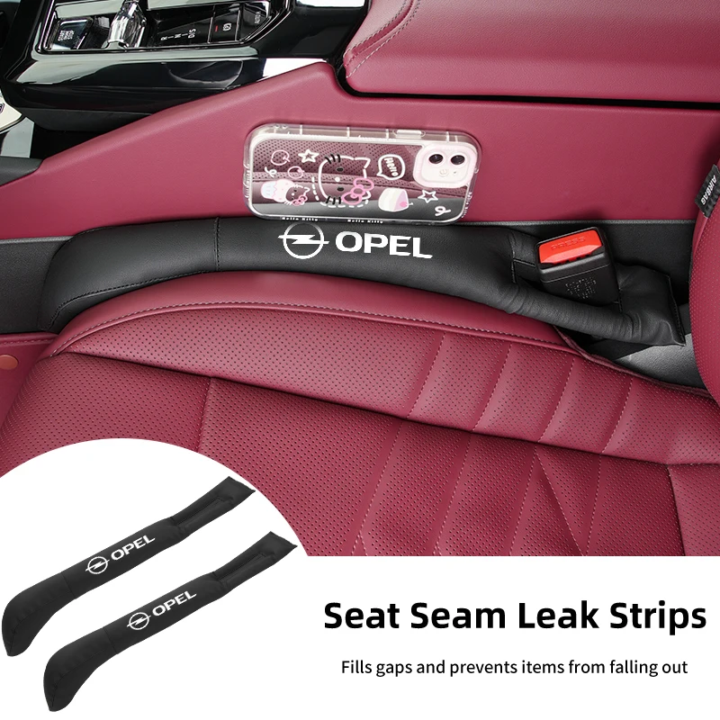 Car Seat Gap Storage Box Seam Filler Strip Leak Plug Accessories For Opel Corsa D Astra H Astra Insignia Vectra Zafira Meriva