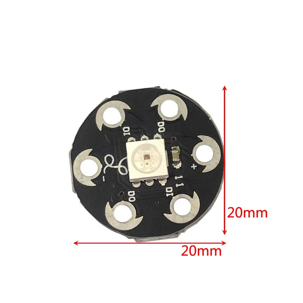 10pcs LilyPad pixel board WS2812 5050 for RGB LED module in Arduino Diy kit