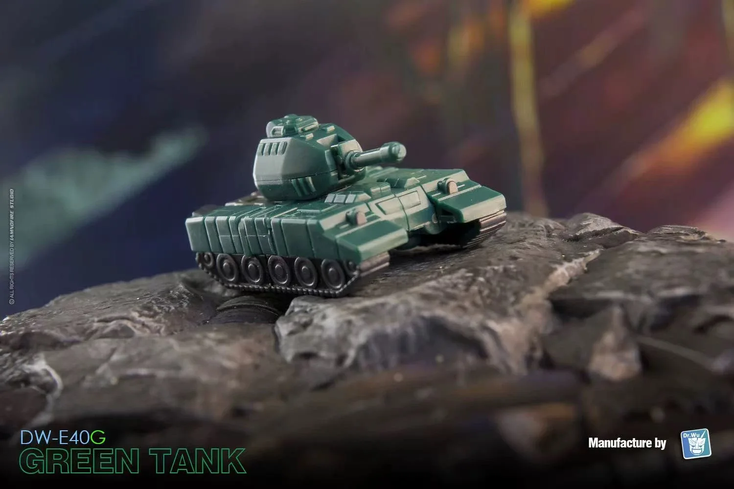 Transformatiespeelgoed DR.WU speelgoed DW-E40G DW-E42 Actiefiguur Groene tank Shi Fu