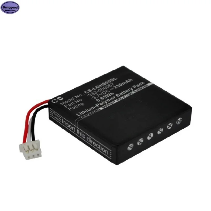 Banggood Applicable For Logitech H800 Bluetooth Headset Battery Directly Supplied By The Manufacturer 533-000067 L/N: 1109