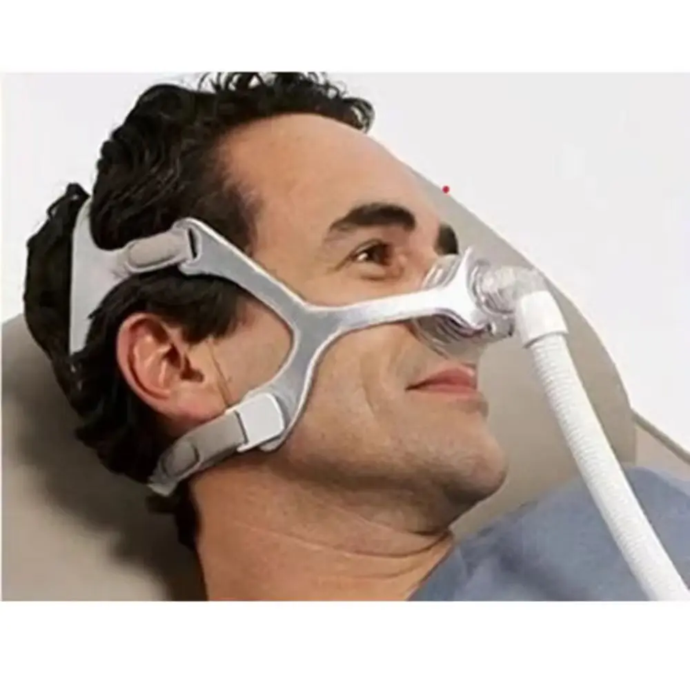 Original Wisp Cpap Nasal Mask Nose Mask with Headgear and SM/L/XL Cushions for Sleep Apnea Anti Snoring