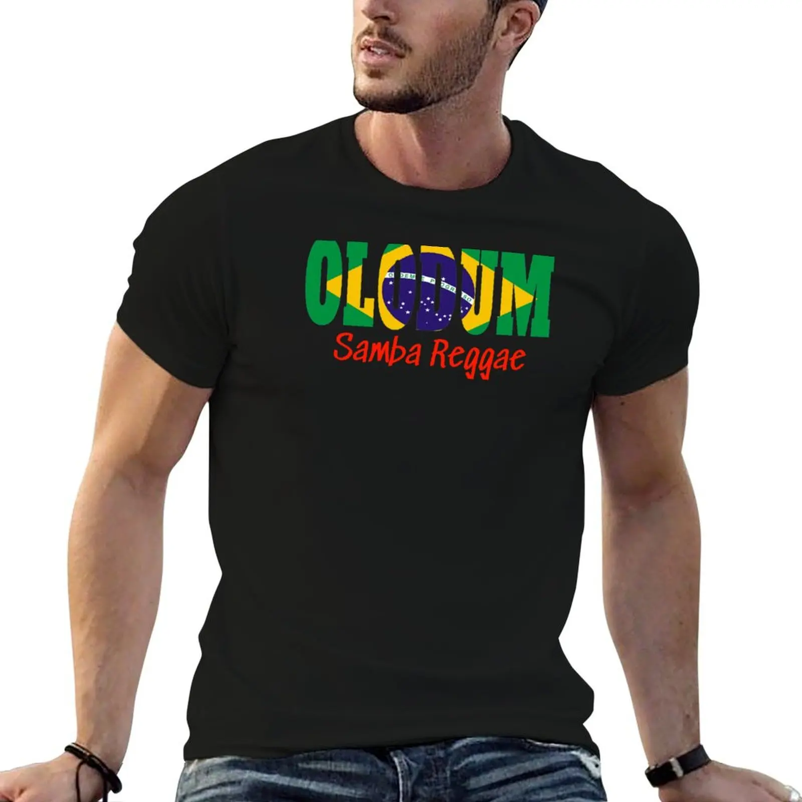 

Olodum - Samba Reggae, samba requebra T-Shirt t shirt personalised t shirts designer t shirts with prints T-Shirt