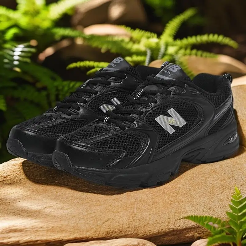 Forrado WarmBreathable sapatos casuais com sola grossa, patchwork de malha, ajuste para todas as estações