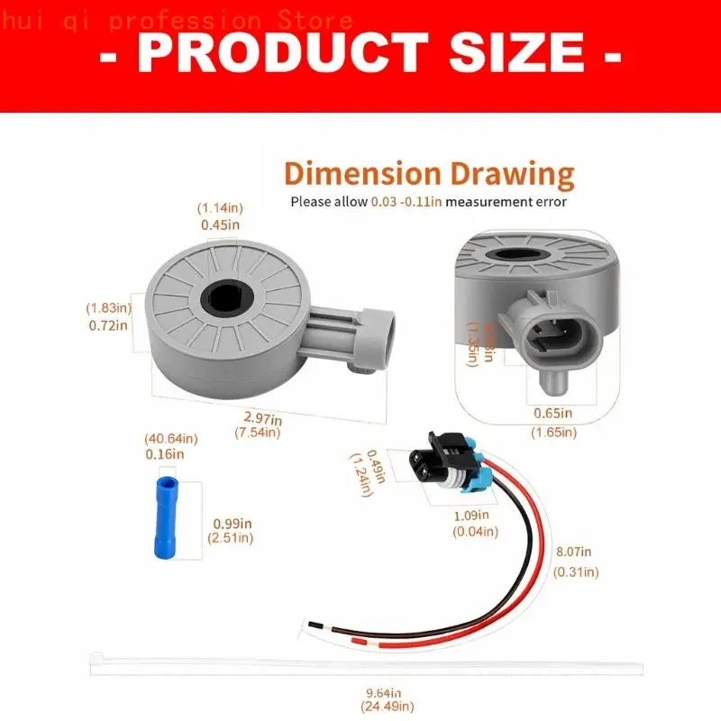 7662299 Gangpositionssensor und Leerlaufluft-Pigtail-Kabelbaum für UTV-Reparatur H8WE – Detail 6