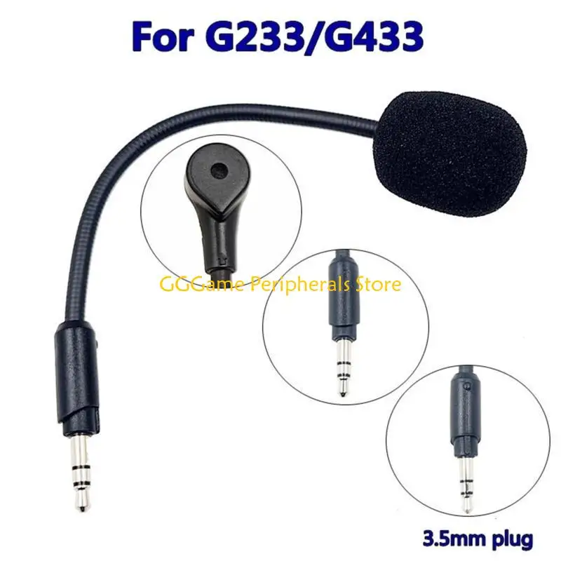 

U55B Universal 3.5mm Plug Mic for G233 G433 Gaming Headphone Gaming Supplies