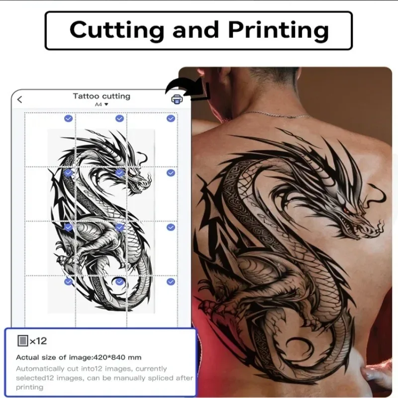 Tattoo Stencil Prin… - image