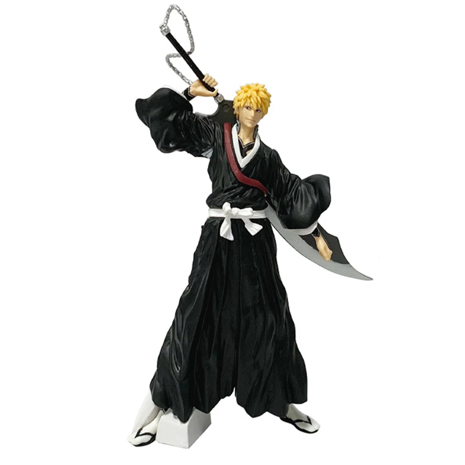 Anime Bleach Kuchiki Byakuya Kurosaki Ichigo Anime-Figur Spielzeug Actionfigur Toushirou Figurine Statue PVC-Modell Weihnachtsgeschenk