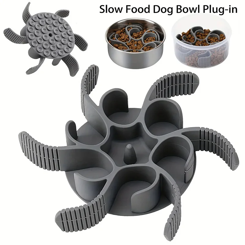 Pet Feeder Turbo Version Powerful Suction Cup Slow Lick Feeding Bowl Easy Clean Bottom Suction Cup Bowl For Large Medium Dog