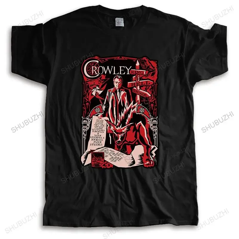 Футболка мужская хлопковая с круглым вырезом, люксовая модная тенниска в стиле унисекс, одежда для улицы, сверхнатуральная майка Кроули, фергуса, Родерика, MacLeod, лето