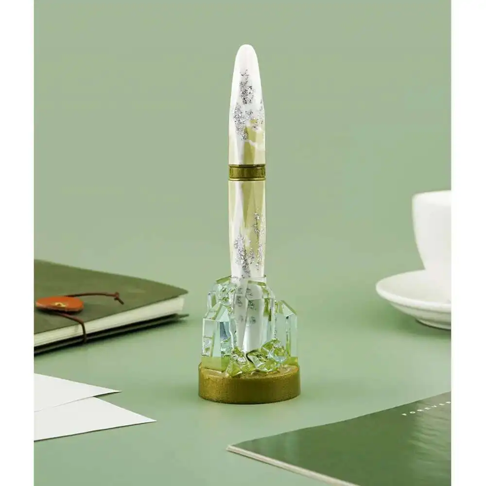 

Russian BENU China Limited Summer Drink Coconut Velvet Latte Matcha Milk Acrylic Resin Fountain Pen