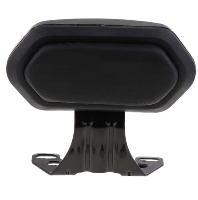 Motorcycle Universal Sissy Bar Rear Passenger Back Rest Backrest Pad Cushion