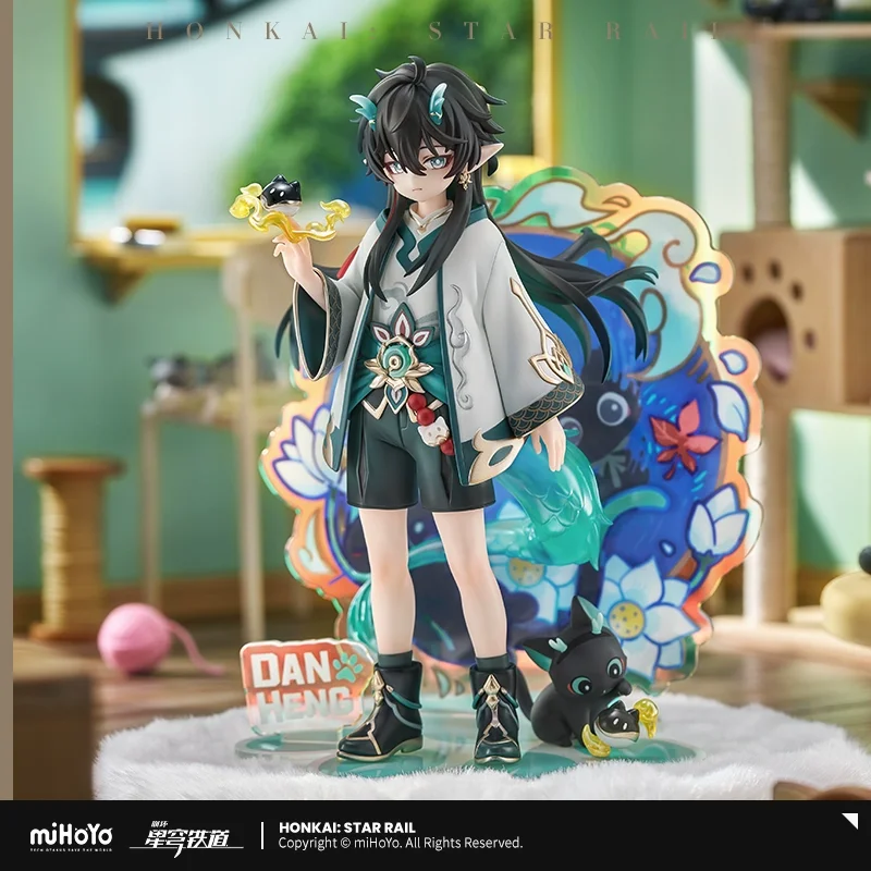 Sunsyea Honkai Star Rail الرسمية Merch miHoYo الأصلية الأصلية XBDMM الشكل جينغ يوان دان هنغ · إمبيبيتور لوناي الفضة الذئب