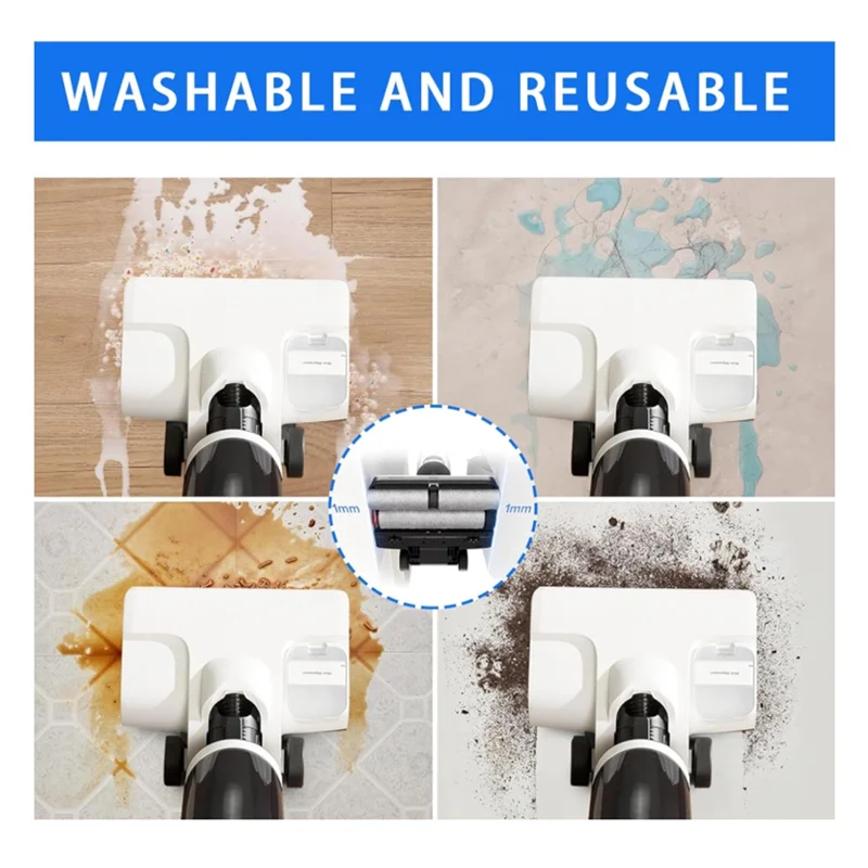 

-A16I For Roborock Dyad Pro / Dyad Pro Combo / WD2H1A / A10 Ultra Robot Vacuum Main Brush And Filters Accessories
