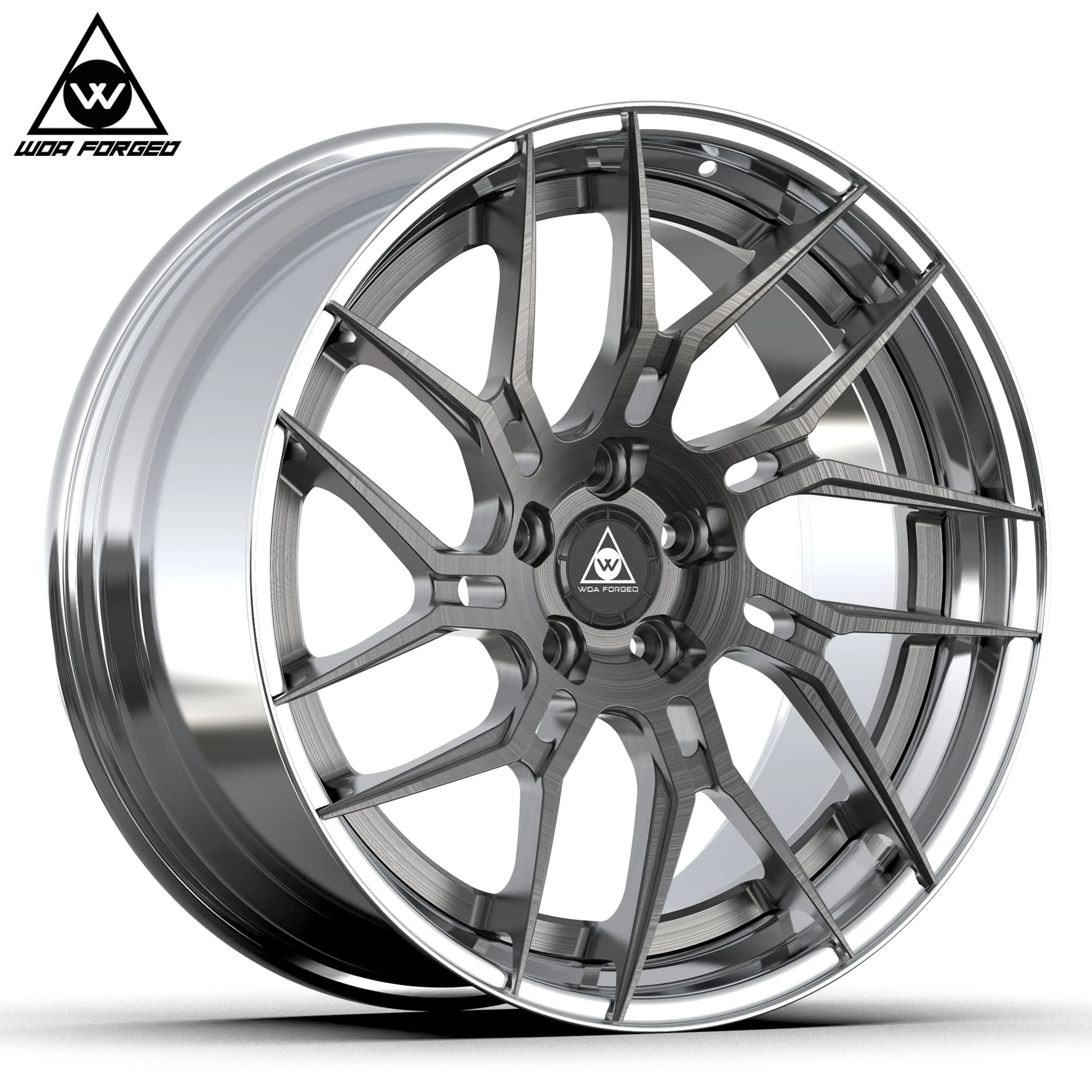 for Wheels Forged Alloy Luxury Customized 2 Piece 3 Piece Lightweight 18 to 24 Inch Rims Aluminum Alloy Wheels