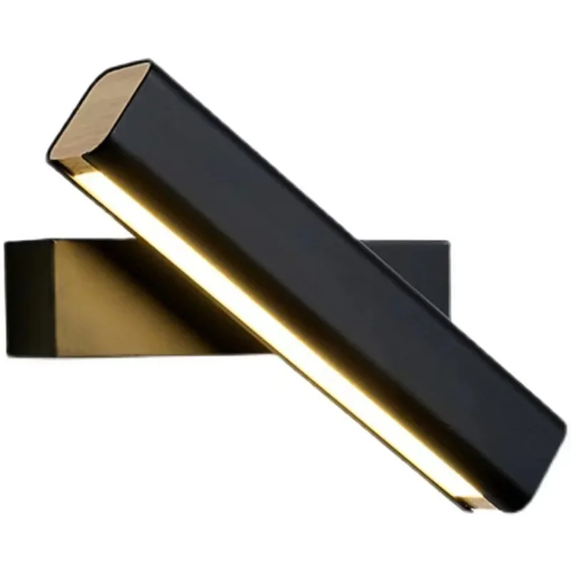 

Bedroom minimalist living room decorative wall light creative rotating wall light