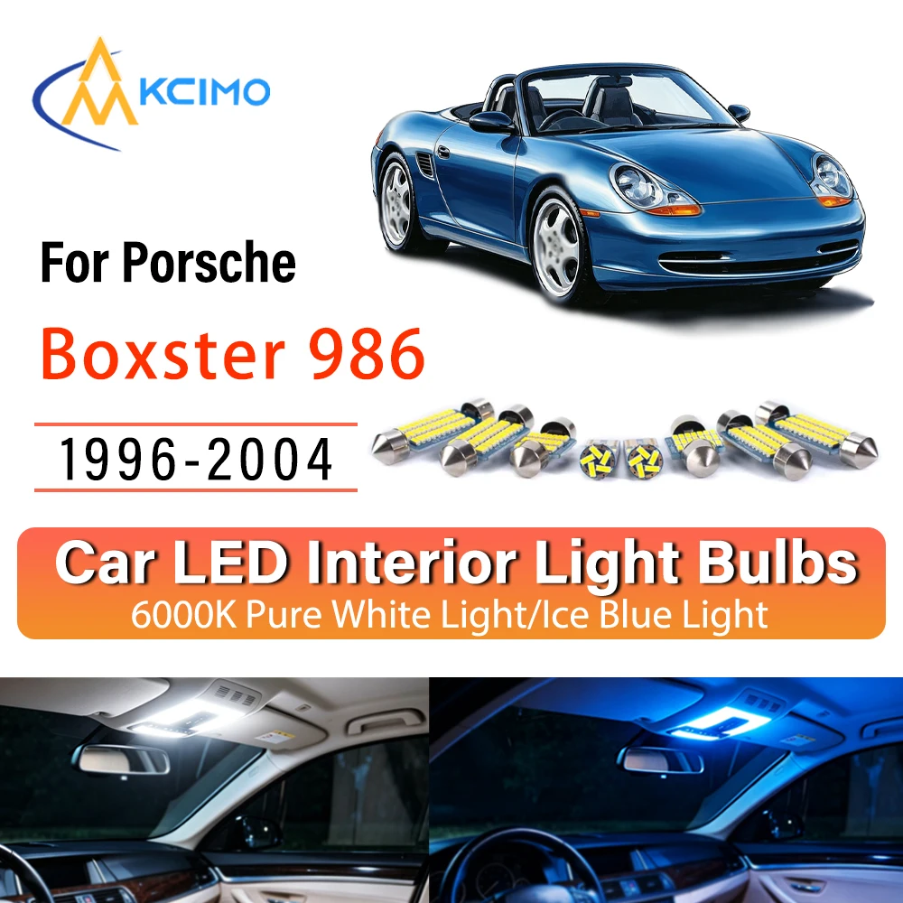 

High Quality For Porsche Boxster 986 1996-2004 LED Interior Lights, Quick Setup Decor Long Lasting