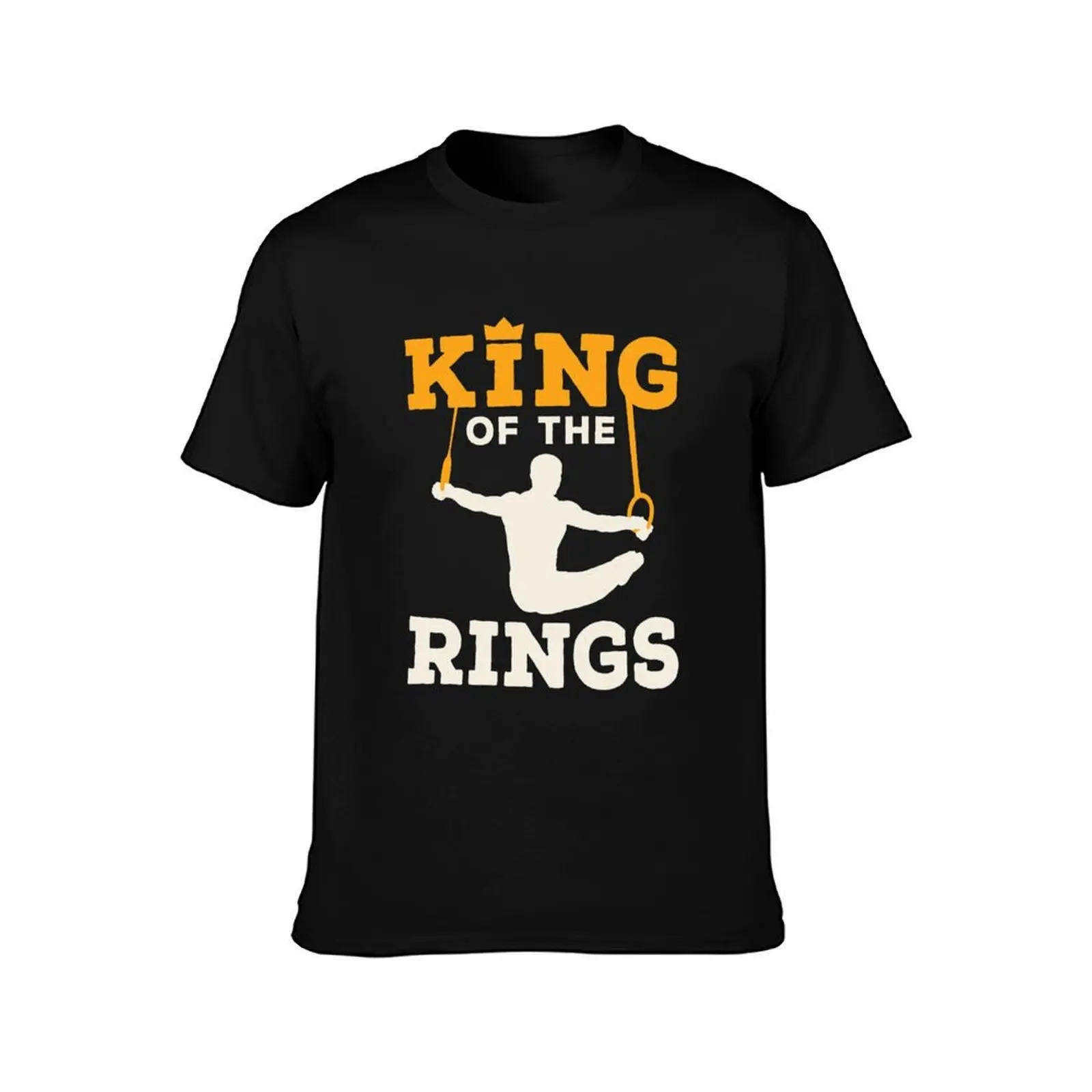 Boys Gymnastics King of the Rings T-Shirt Moisture Control Sports Tee T-Shirt