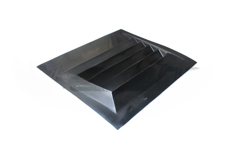 Trade Assurance FRP Fiber Glass Rear Universal Hood Vents Fit For Universal DMX Style Hood Bonnet Vent Scoopcustom