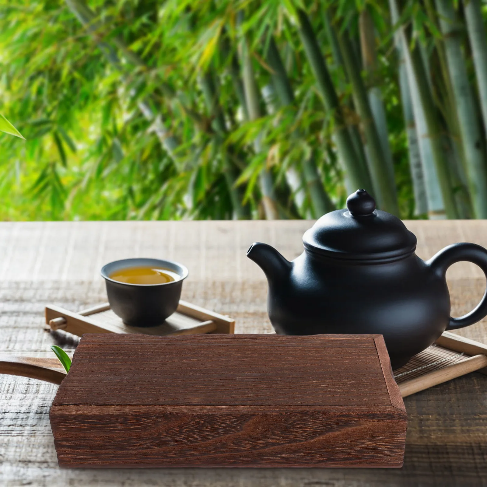 

Vintage Wooden for Chocolate Gifts Tea Wedding Party Favor Boxes Party Candy Boxes Container Retro