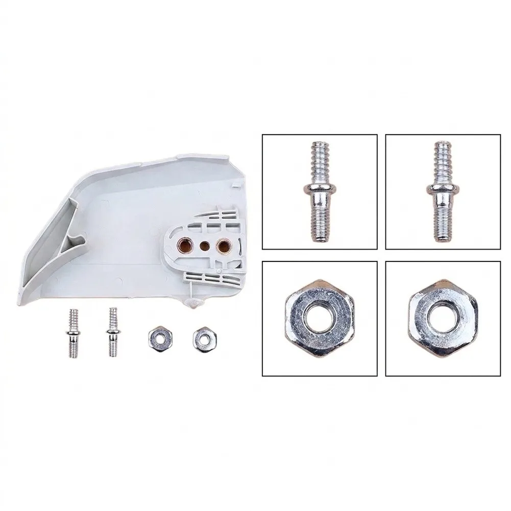 Clutch Sprocket Cover Kit for Chainsaws Includes Cover Bolts Nuts for 021 023 025 Ms210 Ms230 Ms250 017 018 Ms170 Ms180