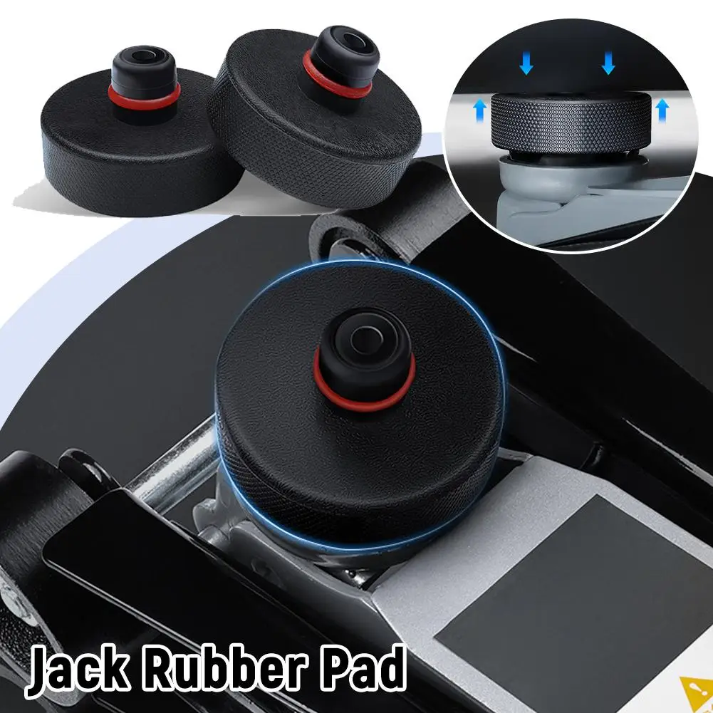 

1/4PCS Jack Point Pads With Storage Bag For Universal Tesla Model 3/S/X/Y Rubber Lifting Support Blocks Wear Resistant Car Tools