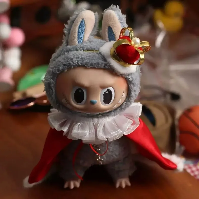 Labubu Clothes King Clothes Abiti da festa seduti Maglione Mini regalo di design alla moda fai-da-te per set regalo da collezione