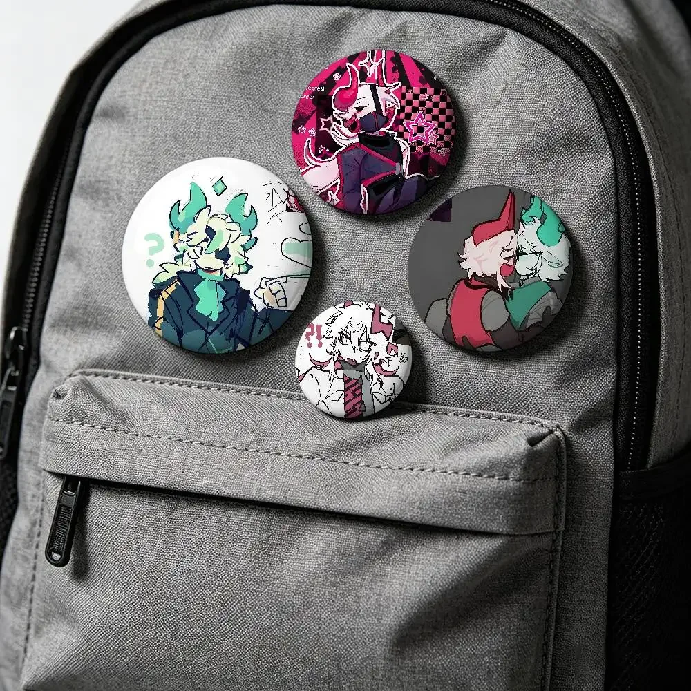 Funny Subspace Medkit Badges Badges Cartoon Round Brooches On Backpack Jacket Acrylic Button Pins Collection Gifts