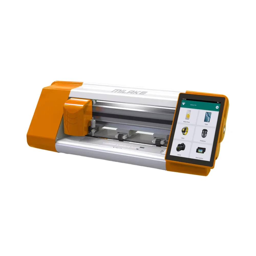 High Quality Hydrogel Film Cutting Machine Intelligent Anti-Fingerprint Protective Film Cutter For Mobile Phones HD Clear