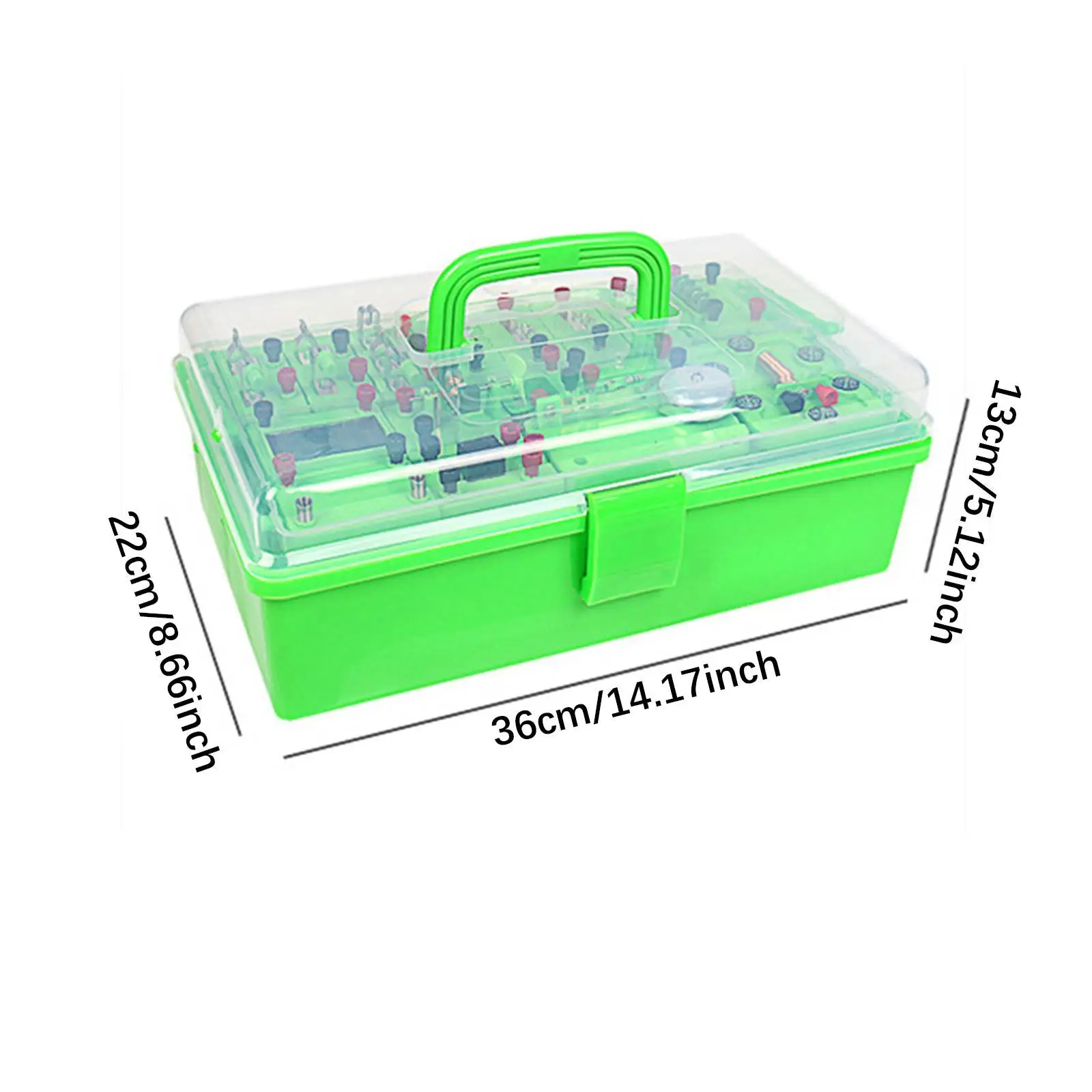Physics Science Lab Learning Circuit Kit Portable Electricity Experiment Set for