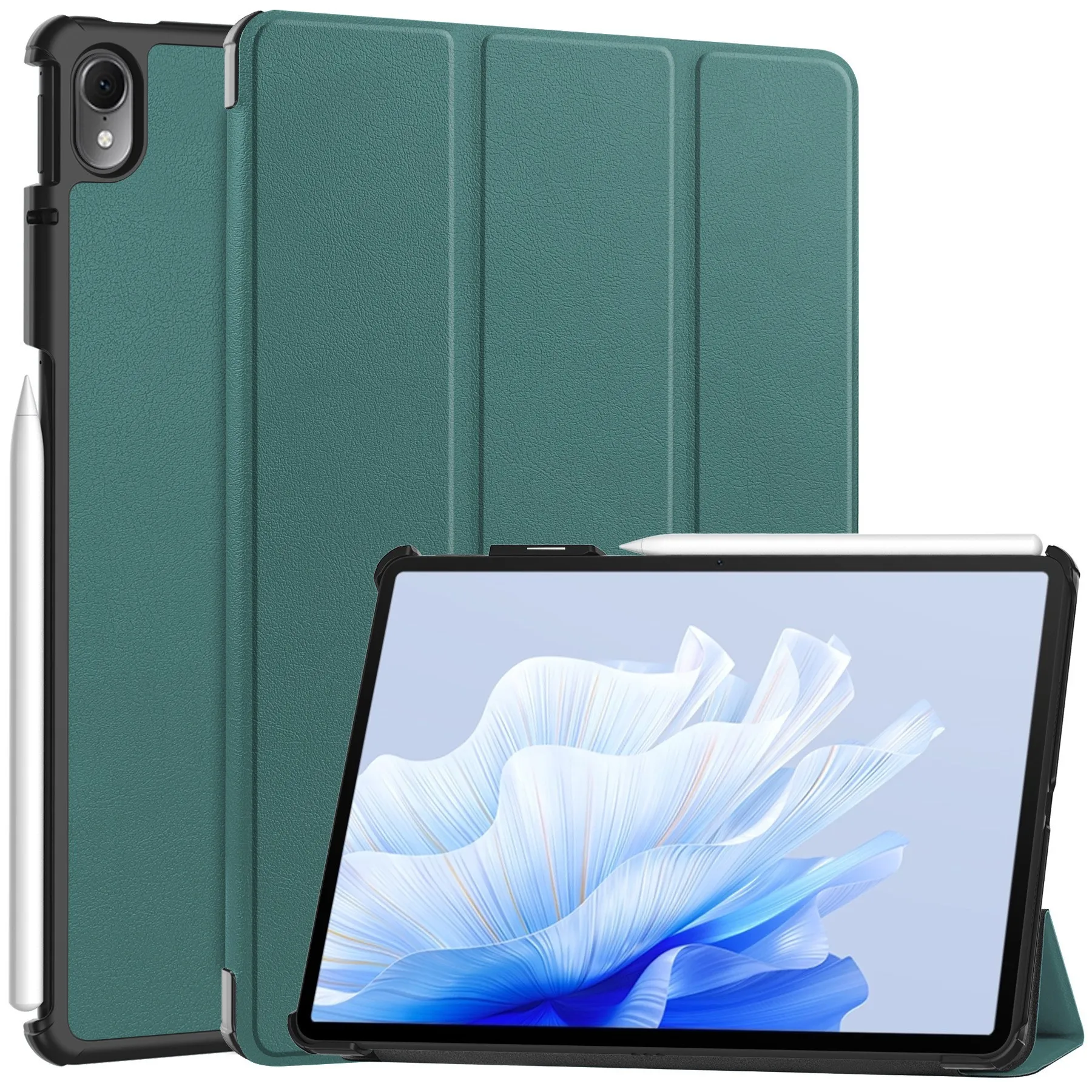 Folio-Hülle für Huawei MatePad Air 11.5 2023, Dreifach faltbare Smart Cover mit Auto-Sleep/Wake-Funktion, verschiedene Farben – Detail 9