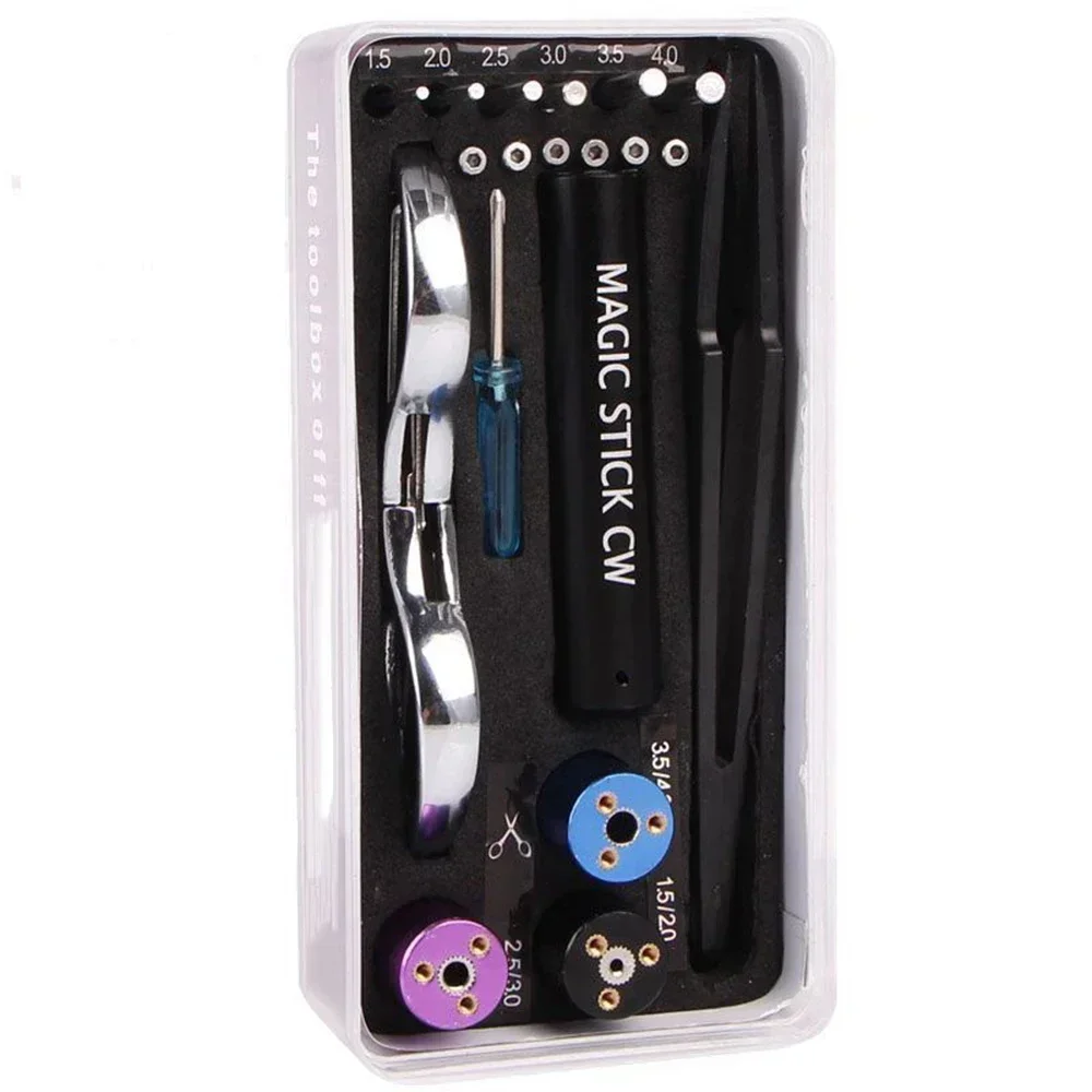Imagem -06 - Wire Coil Jig Tool Grupo Alicates de Bobinamento Magic Stick Winding Faça Você Mesmo Cw20 Cw-25 Cw30