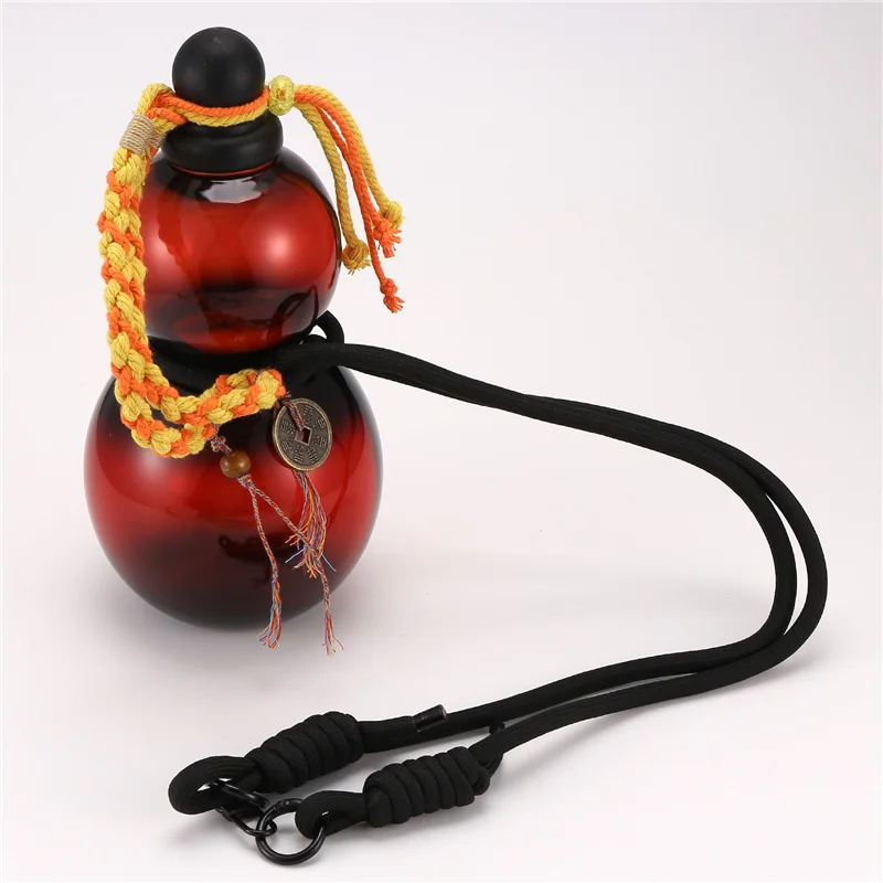 

Gourd Water Bottle (800Ml/27Oz) Gourd Bottle Large Capacity Sports Water Bottle Chinese Retro-Inspired Bottle Gourd