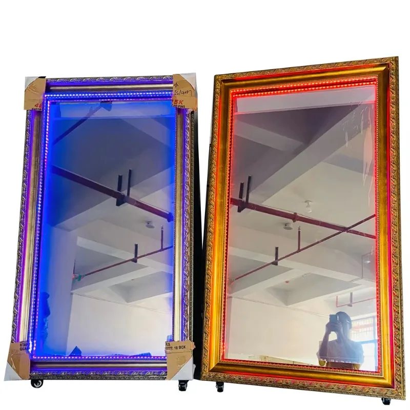 Self Photo Booth and Printer Social Media Enclosed Photo Booth for Weddings