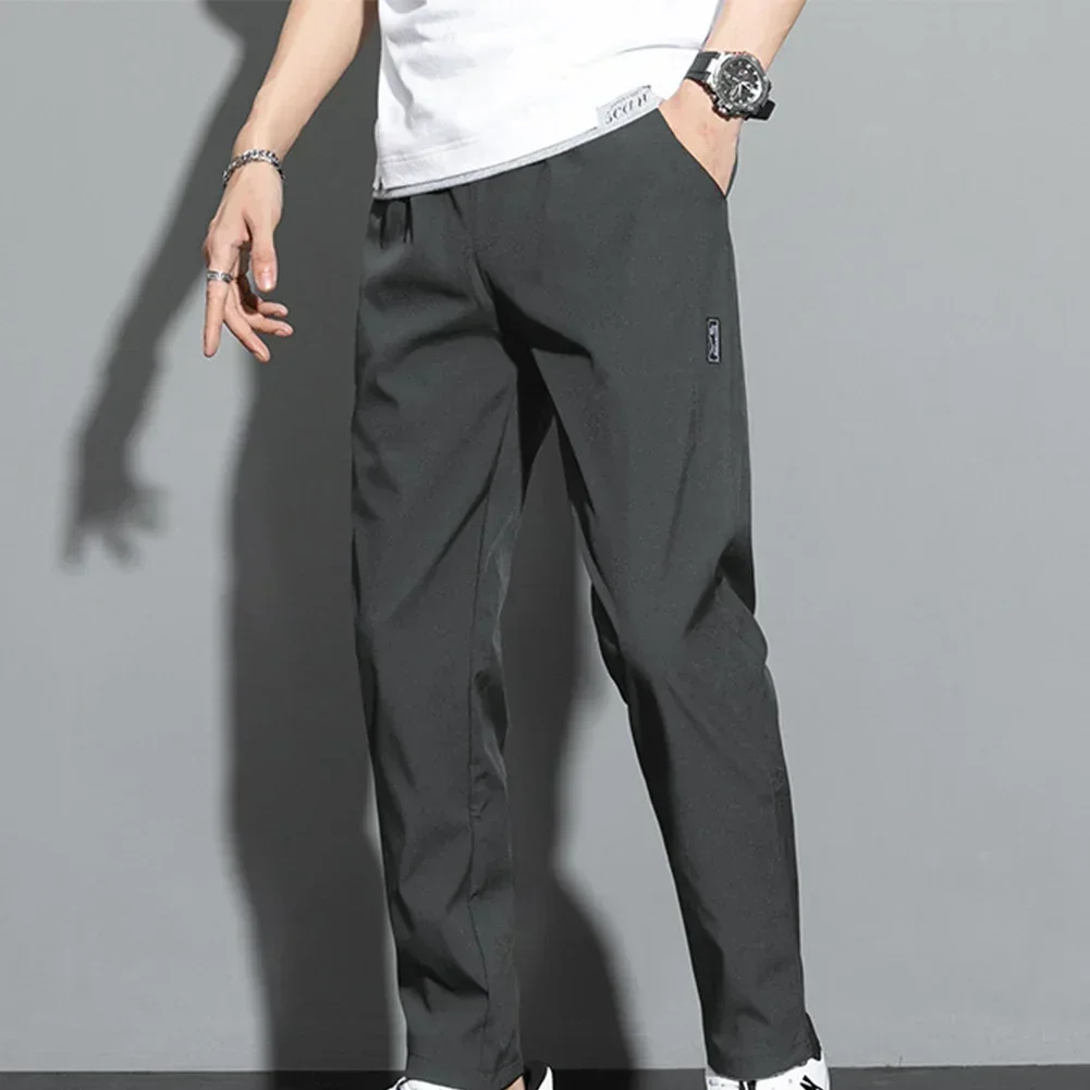 Autumn Pants Men Fitness Sportswear Tracksuit Elastic Waist Sweatpants Cotton Trousers Loose Gyms Jogger Track Pants Mens M- 5XL