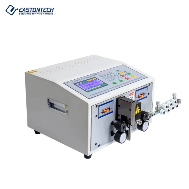 EW-01A SWT-508C Volautomatische USB-datakabel productieapparatuur Computerkabel Draadsnijden Strippen Machine