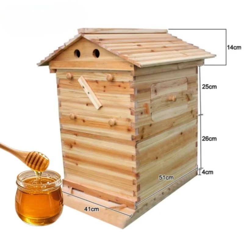 

Новый хит продаж от JC: деревянный улей из полипропилена для грейпфрутов, выгодная цена, автоматический отток меда.