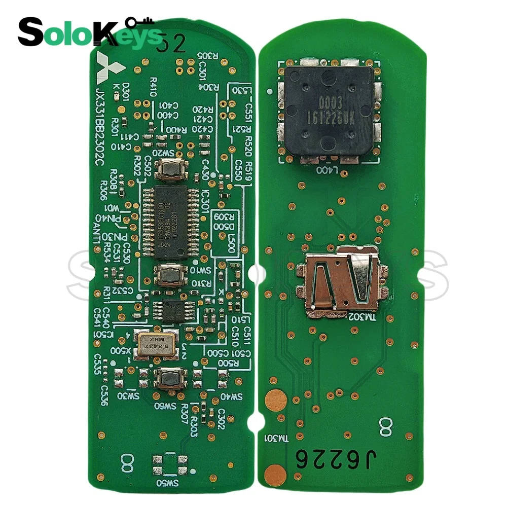SOLOKEYS FCC ID: WAZSKE13D01/02 OEM PCB For Mazda 3 CX5 CX3 CX9 315Mhz FSK 49 Chip Smart Remote Key SKE13D-01/02 Proximity